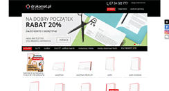 Desktop Screenshot of drukomat.pl
